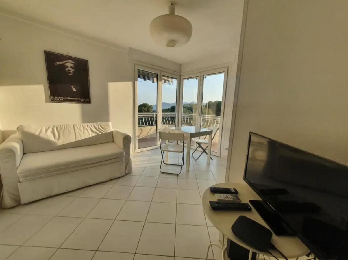 C060-Bel Appartement Avec Vue Mer - Picaud Канни Екстер'єр фото
